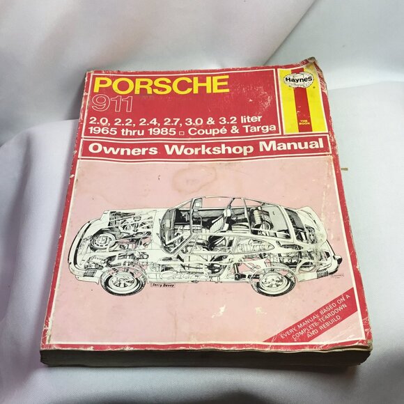 Porsche 911 2.0 2.2 2.4 2.7 3.0 3.2 Coupe & Targa 1965-85 Haynes Workshop Manual - Picture 1 of 12